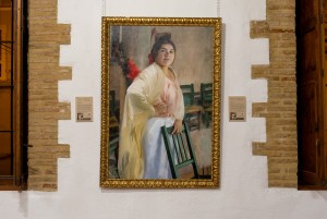 Struggle artwork in exhibition