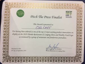 CEO, Sean Farry after receiving award