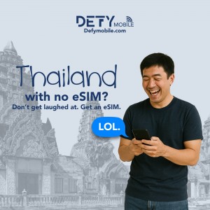 Thailand! Defy Mobile eSIM has you covered.