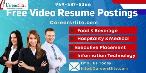 Free Video Resume Postings