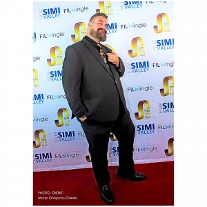 Ray Buffer on the red carpet attending Simi Film Fest