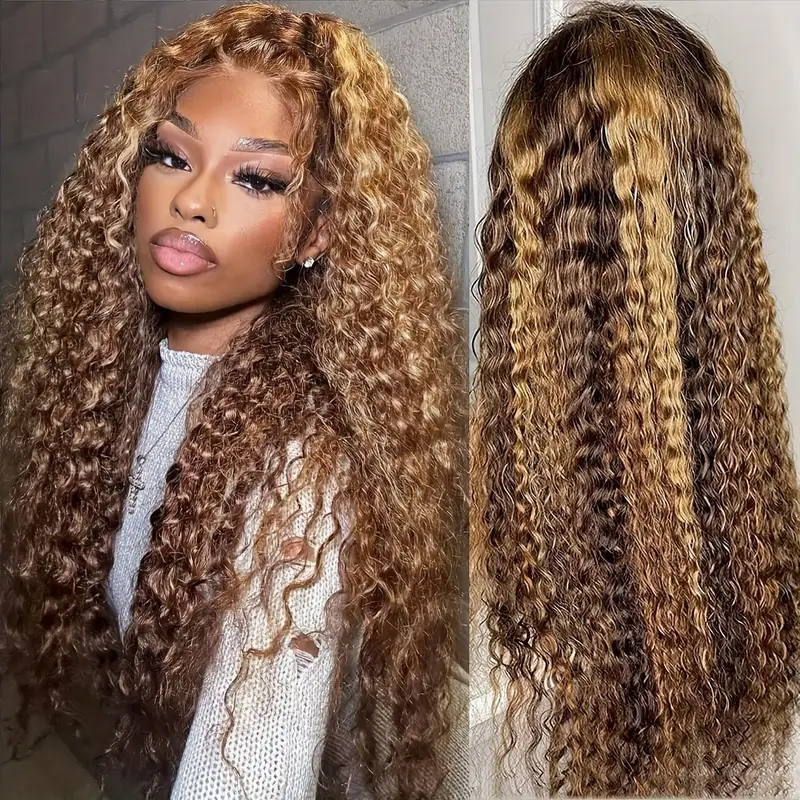 kinky curly 13x4 wear go wig