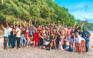 Group photo of last event attendees.