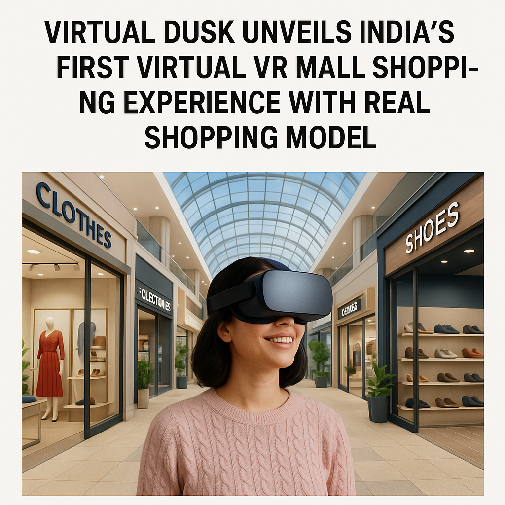 Virtual Dusk Unveils India’s First Virtual VR Mall Shopping Experience with Real Shopping Model