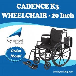 CADENCE K3 WHEELCHAIR 20 Inch