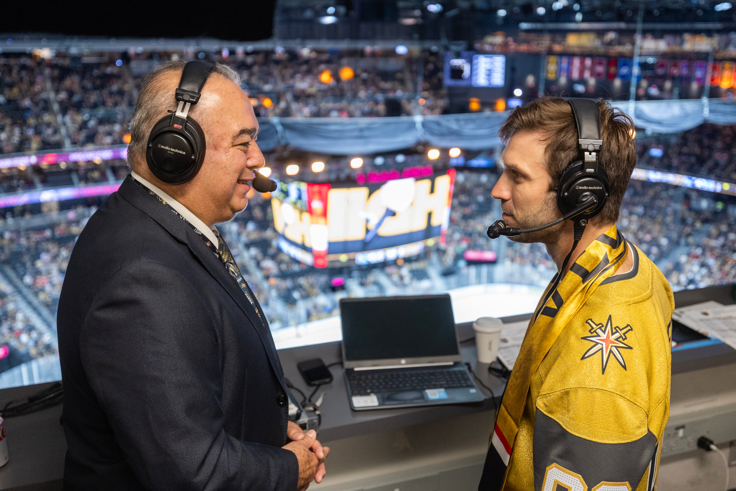 IMG 7NASCAR Cup Series Driver Daniel Surez at Vegas Golden Knights game