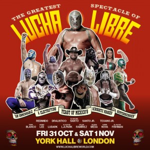 The Greatest Spectacle of Lucha Libre London 2025 Poster SQ1