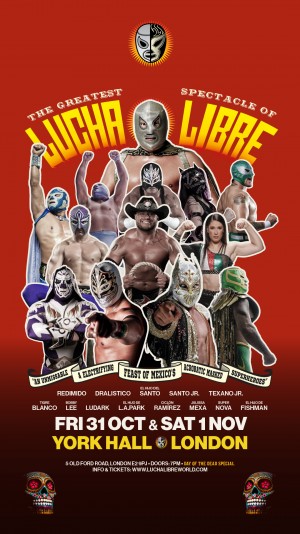 The Greatest Spectacle of Lucha Libre London 2025 Poster Story