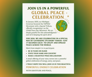 Join Us in a Powerful Global Peace Celebration