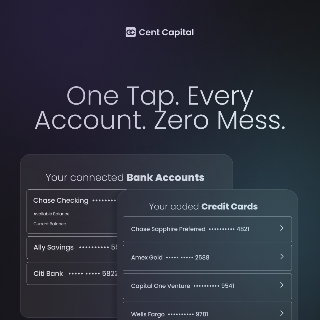One tap every account zero mess Securely link all your finances for a clear overview