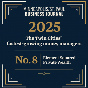 Element Squared Private Wealth Ranked 8th Fastest-Growing Money Manager in Minnesota for 2025