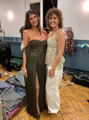 Aria Walton with Aurelie the Designer of La Maison Opale