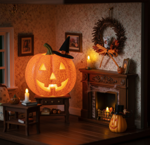 Halloween Dollhouse Miniatures