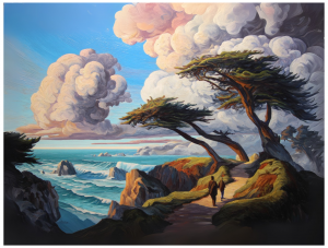 Ashes-Easton Cain Oil Paining