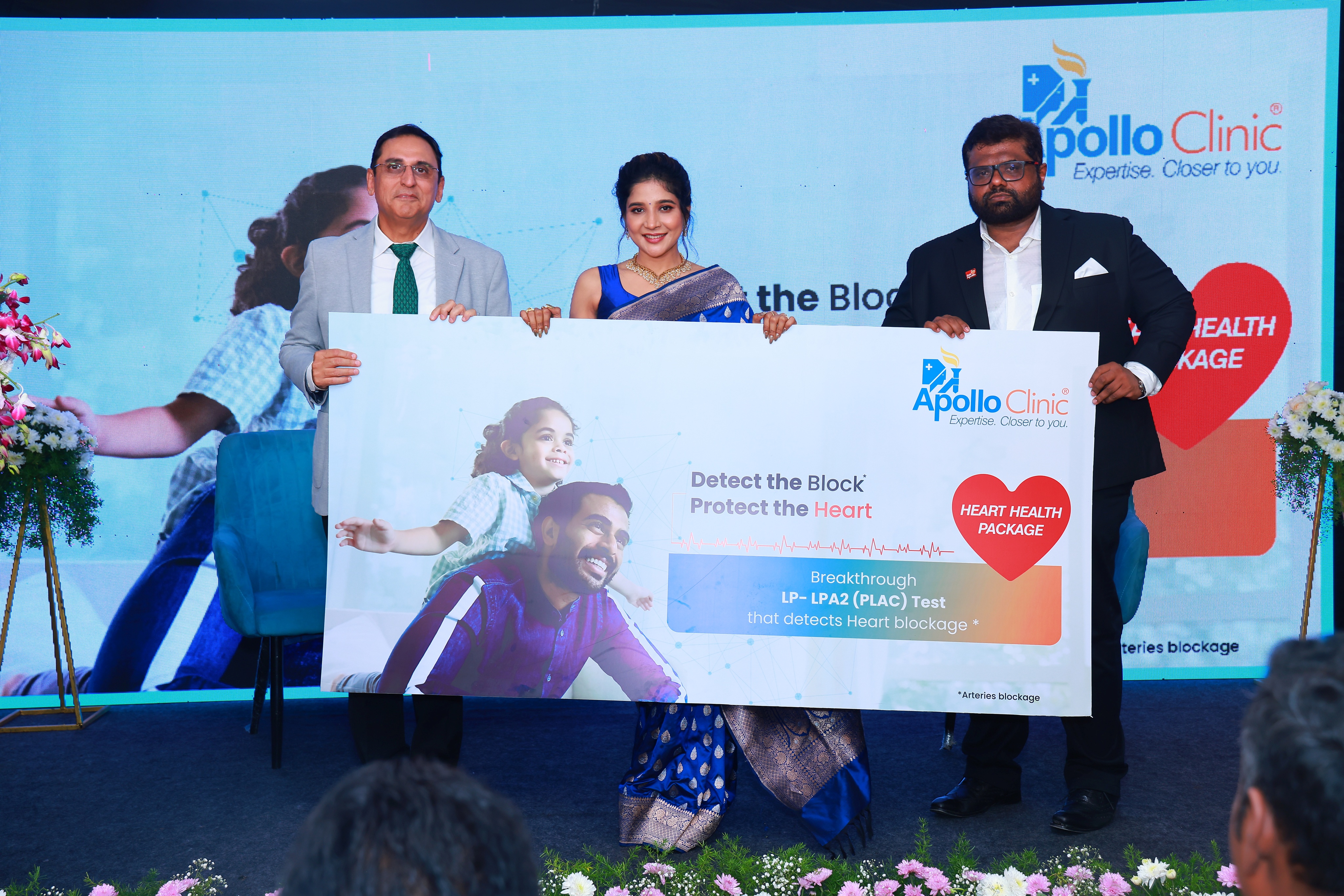 Unveiling of Heart Health Package at Apollo Clinic Velachery