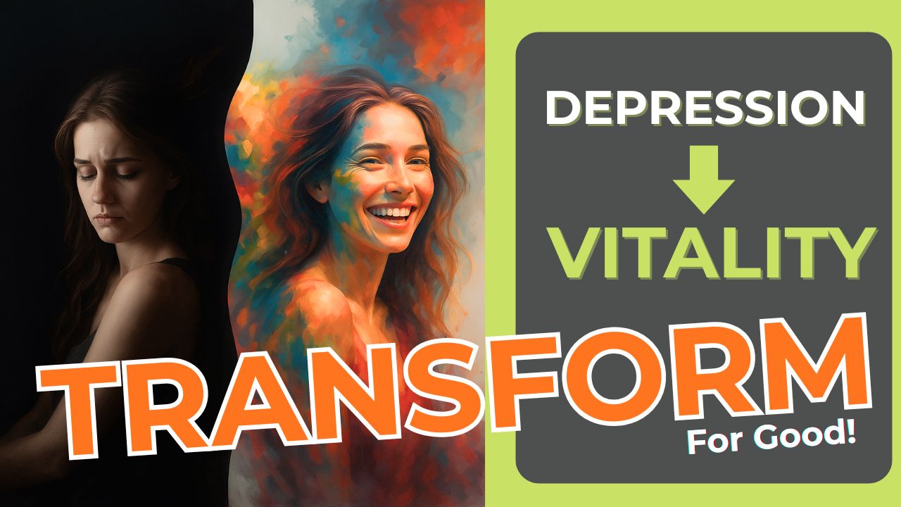 Heal multicauses of stress burnout and depression over time 