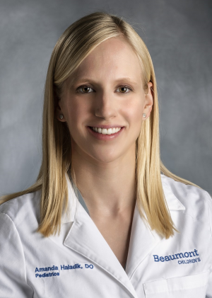 Amanda Haladik, DO, FAAP, Pediatrician with Beaumont Hospital