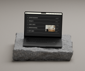 Casa Onda - Minimal, editorial, portfolio layout for interior designers