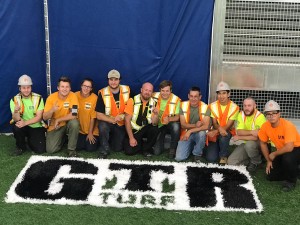 GTR Turf installation Team