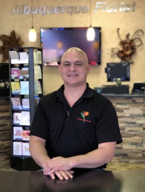 Owner of AZ Florist, Brennen Rigler