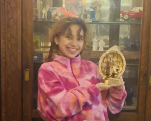 Trained and awarded in artistic gymnastics