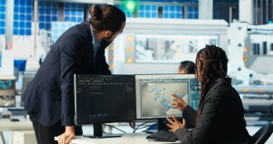 photovoltaics factory admin coding presenting progress manager