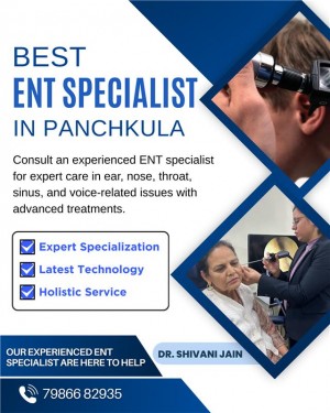 Dr. Shivani Jain – Top-rated ENT Doctor in Panchkula Providing Affordable, Expert ENT Care Near You