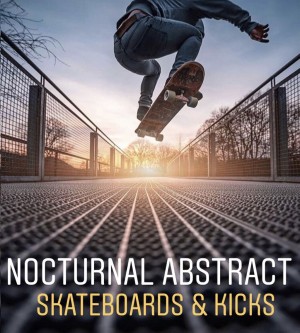 Nocturnal Abstract & NocturnalAbstract.com Launch a Dope Skateboard Set to Match their Kicks!
