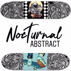 Nocturnal Abstract & NocturnalAbstract.com Launch a Dope Skateboard Set to Match their Kicks!