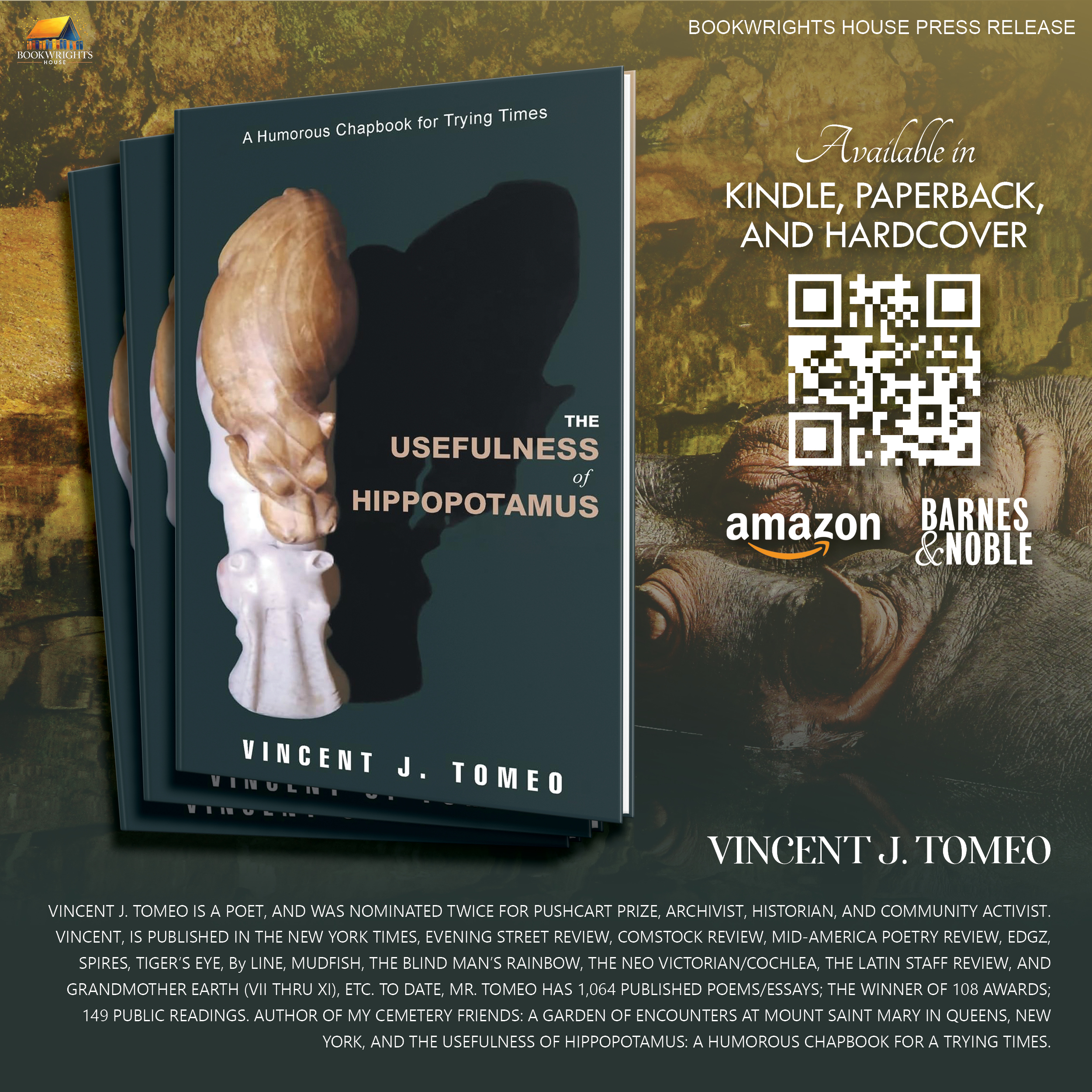 Vincent J Tomeo The Usefulness of Hippopotamus A Humorous Chapbook for Trying Times Vincent J Tomeo The Usefulness of Hippopotamus A Humorous Chapbook for Trying Times
