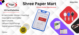 ID Card Holder Manufacturer Nips Id Card Holder Shree Paper Mart