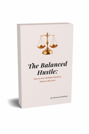 Monsurat Abolashe, Lagos-based creative visionary, shares insights from her debut book, The Balanced Hustle