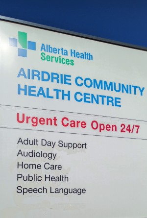 Comparison of Healthcare Services between St Albert and Airdrie Alberta. 