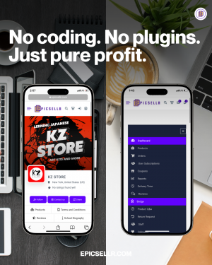 epicsellr dashboard online business
