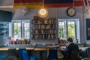 London Backpackers Lounge Area
