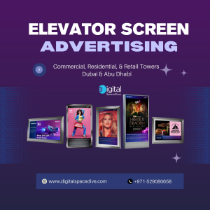 elevator advertising company dubai lift ads