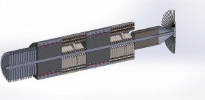 ELECTRIC AIRCRAFT ENGINE THAT BURNS AIR GASES
