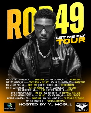 Rob49 Maps Out His First-Ever Solo Headlining Run: “Let Me Fly Tour” Launching Fall 2025 hosted by Y.I. Mogul