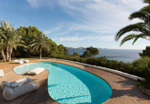 villa mit sechs schlafzimmern in cala vadella mit blick auf es vedr und vermietungslizenz 1