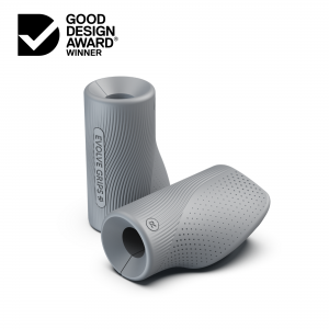 Evolve Grips Good Design Award Deep Etched