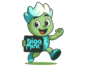 Giga-Mint Mascot “Gig”