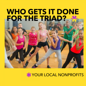 Sample creative ad for Triad Nonprofits Get It Done campaign