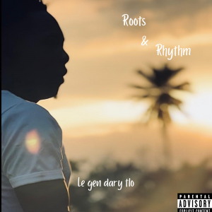 Turquoise Black Artistic Human Silhouette and Light Album Cover 5