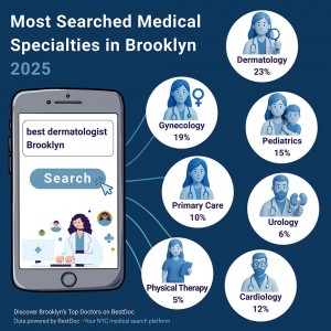 most searched medical specialties in brooklyn 2025