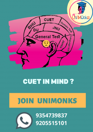 CUET IN MIND join Unimonks