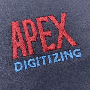 Apex Digitizing Cloth Embroidery