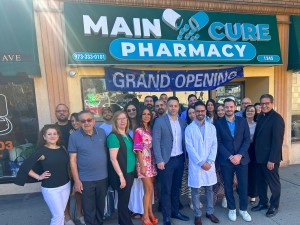 Interior of Main Cure Pharmacy in Clifton NJ 