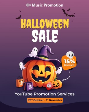 Halloween Sale on YouTube Promotion