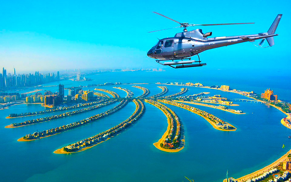 Helicopter Tour Dubai Palm Jumeirah Helicopter Tour Dubai Palm Jumeirah