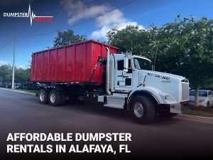 Affordable Dumpster Rentals in Alafaya FL Local Fast Reliable Service